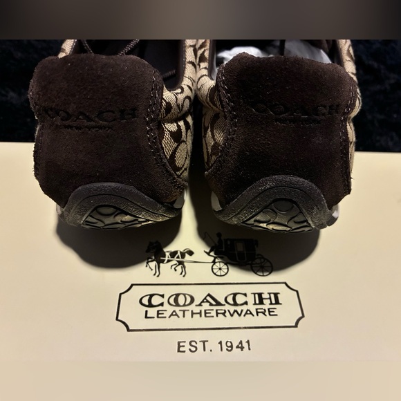 Coach Womens Remonna Low Top Lace Up Sneakers Size 8 - Picture 4 of 6